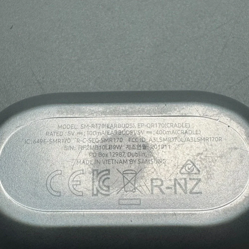 CHARGING CASE ONLY for Samsung Galaxy‎ Buds SM-R170 In-Ear Wireless Earbuds